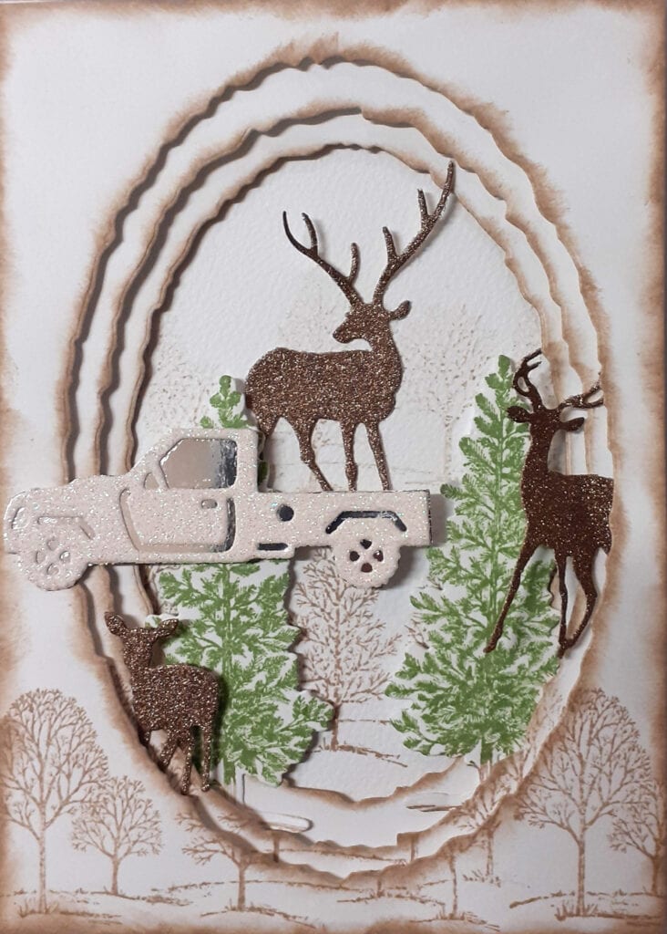 Deer Hunting Card