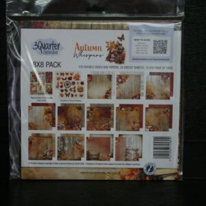 3Quarter Designs - Autumn Whispers - 8x8 Pack