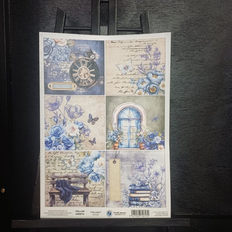 Twilight Ink Vellum Sheet