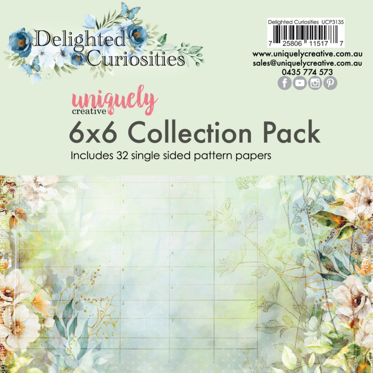 UCP3135 6x6 Delighted Curiosities Cover
